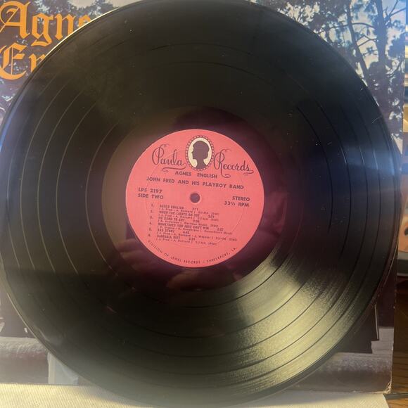 JOHN FRED & HIS PLAYBOY BAND~AGNES ENGLISH LP '67 ULTRASONIC CLEAN VG+ STICKER - Picture 6 of 9